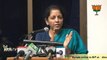 Smt. Nirmala Sitharaman speech on 