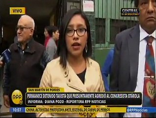 "Fredy Otárola sí tenía aliento a licor", dice abogado de taxista