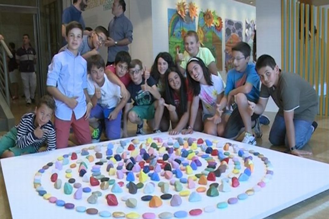 Escolares vascos exponen en el Museo Guggenheim