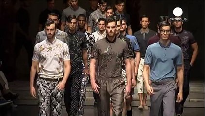 East meets West in men's spring-summer fashion in Milan