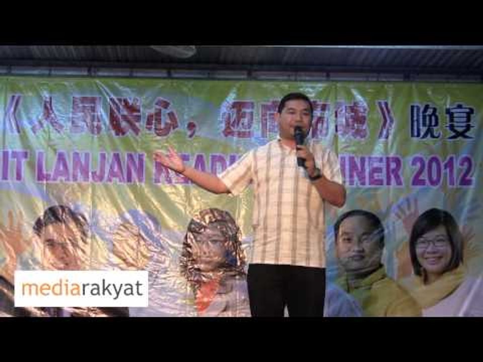 Rafizi Ramli: Thousands Of Young People Like Me, Make Sure Our Parents To Change The Govt