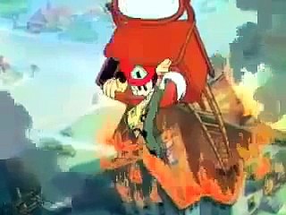 Mickey Mouse Color Cartoon - Mickey's Fire Brigade (1935)