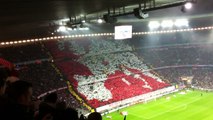 02.11.2011 FC Bayern München-SSC Neapel Champions-League Hymne Choreographie Pyro HD