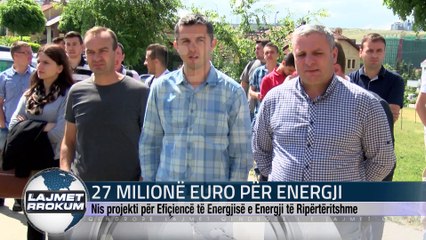 27 MILIONË EURO PËR ENERGJI