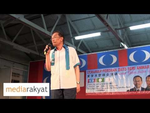 Anwar Ibrahim: Saya Kuat Sebab Nak Lawan UMNO BN, Bawa Perubahan Untuk Rakyat