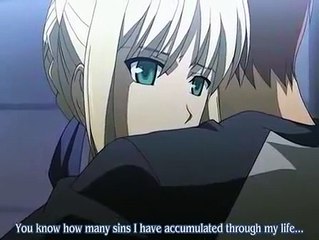 fate stay night kissing scene