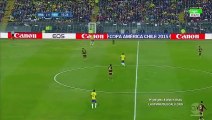 Brazil 2 - 1 Venezuela All Goals and Full Highlights 22_06_2015 - Copa America