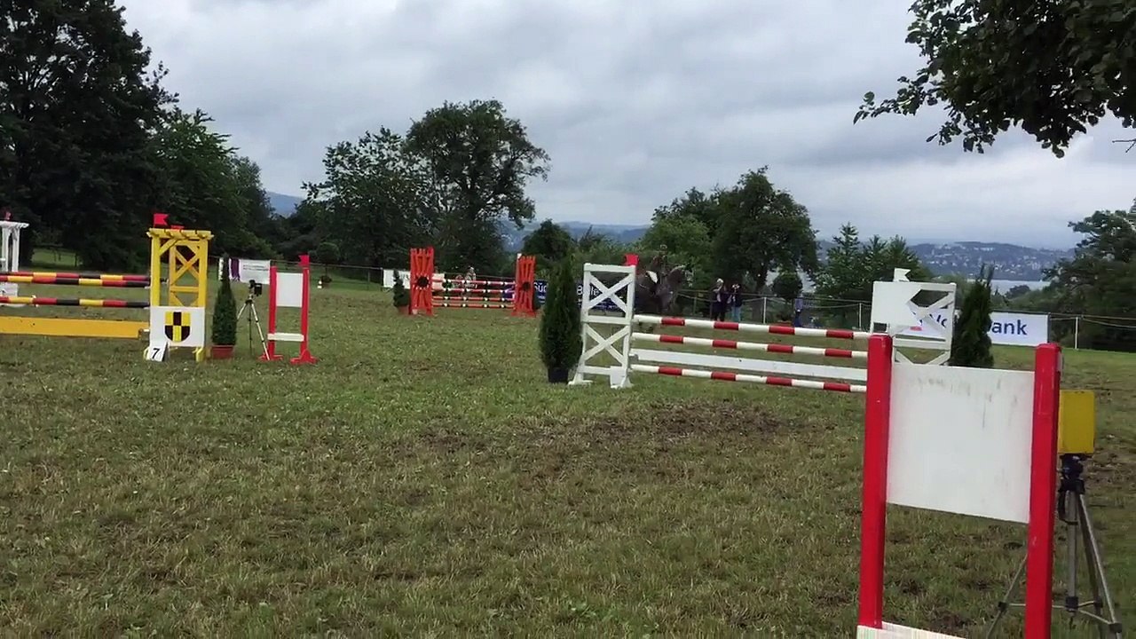 Anja Braunbarth im Ziegelhof-Reitturnier