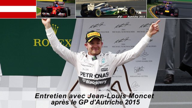 Entretien avec Jean-Louis Moncet après le GP d'Autriche 2015