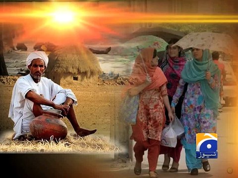 Death toll from heatwave rises to 350 in Karachi-Geo Headlines-22 Jun 2015