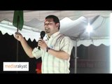 Rafizi Ramli: Kita Bawa Cerita Rakyat, UMNO Bawa Anak-Anak Muda Lontar Batu
