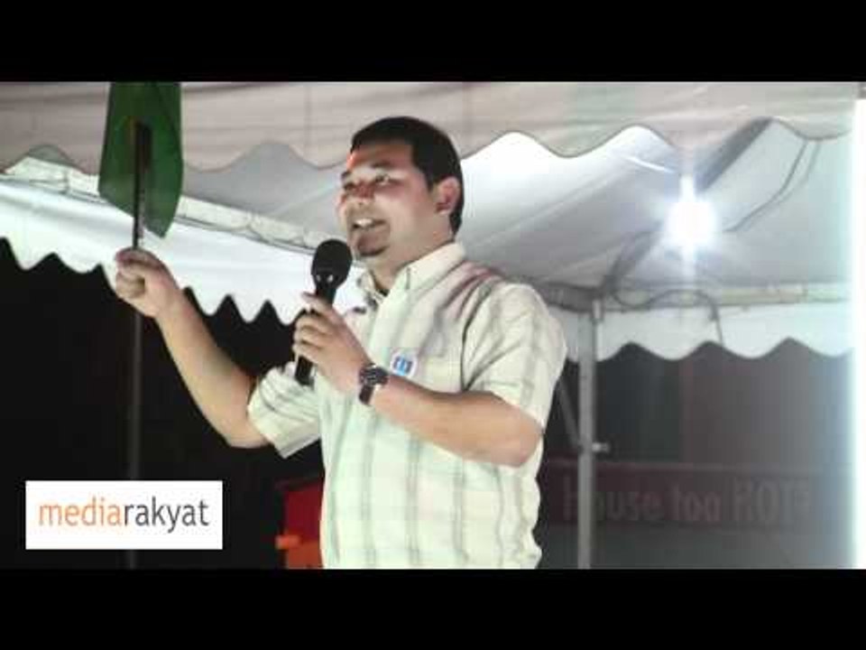 Rafizi Ramli: Kita Bawa Cerita Rakyat, UMNO Bawa Anak-Anak Muda Lontar Batu