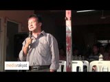 Ali Biju: Ceramah Merdeka Rakyat Di Pekan Tatau (In Iban)