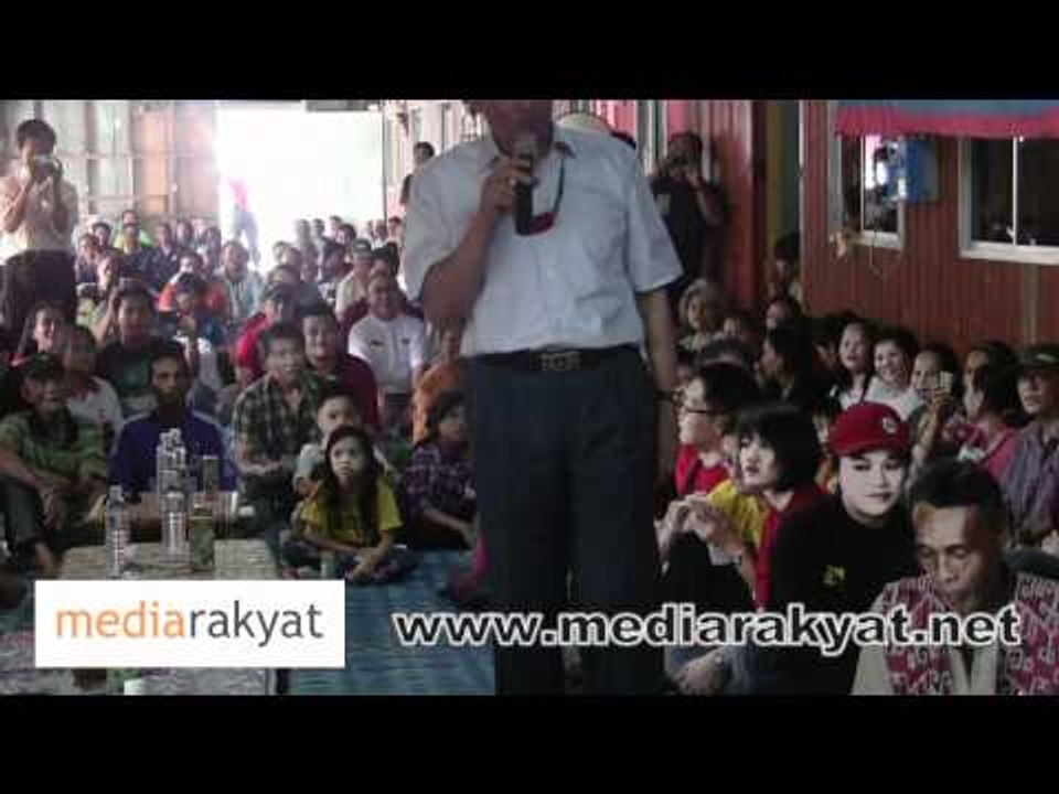 Anwar Ibrahim: Why Must You Steal Our Land & Our Timber?