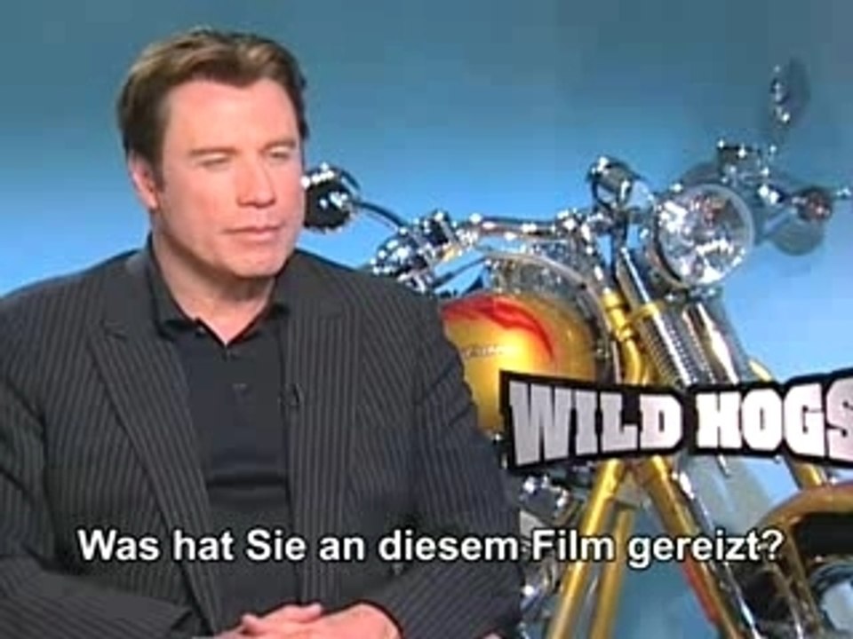 John Travolta im Interview