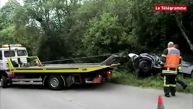 Plouigneau (29). Perte de contrôle à Kerstrat