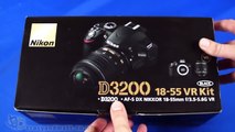 Nikon D3200 unboxing video