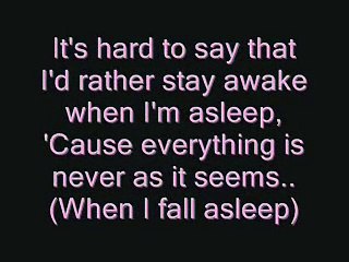 Owl City - Fireflies (lyrics)