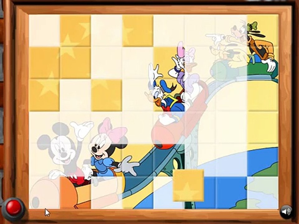 Mickey Mouse And Friends In Roller Coaster Online Kids Games | New Hot Game 2015