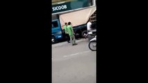 Homem é detido por populares após provocar batida em Colatina
