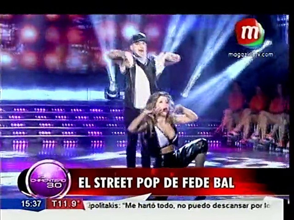 El baile de Fede Bal y Laurita Fernández
