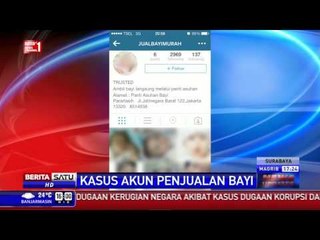 Akun Instagram Jual Bayi Diduga Palsu
