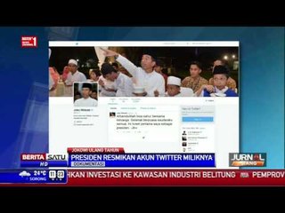 Akun Twitter Baru Presiden Jokowi Diluncurkan