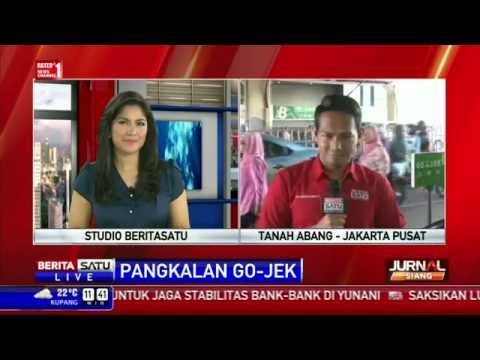 Pangkalan Khusus Gojek di Pasar Tanah Abang