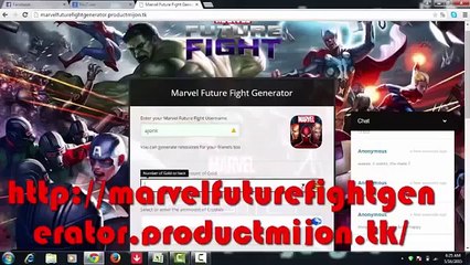 Marvel Future Fight cheat Onbeperkt Gold
