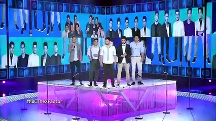 The five-X factor Arabia-live while we're young-بغير عليها