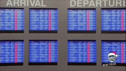 Little Britain USA - Ehepaar in einem Flughafen - German