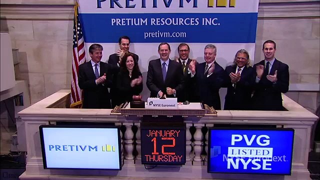 Gold Miner Pretium Resources Lists on the NYSE and rings the NYSE Opening Bell