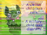 civilian child vs. military child