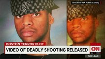Authorities release video of terror suspect shooting
