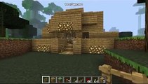 My epic redstone house with epic traps powered by redstone in minecraft