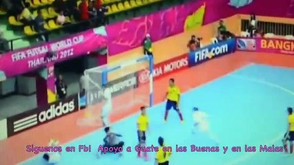 Resumen Guatemala vs Colombia Copa Mundial de Futsal Tailandia 2012