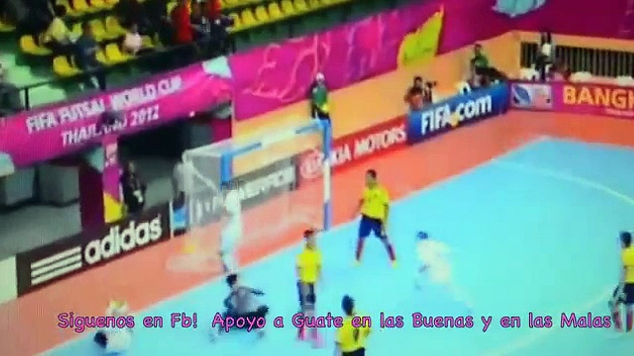 Resumen Guatemala vs Colombia Copa Mundial de Futsal Tailandia 2012