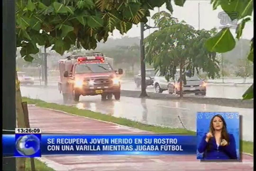 Se recupera joven herido en su rostro con una varilla mientras jugaba fútbol