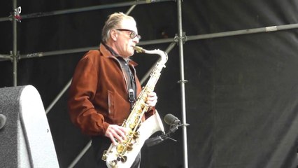 Hans Dulfer en Band live @  Tuinfeest Elektra 2015