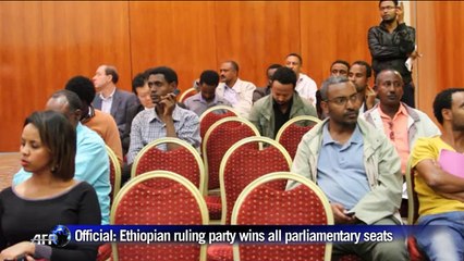 Ethiopian ruling party wins all parliamentary seats