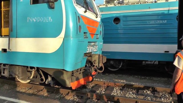 Вид из окна поезда №284 Сочи — Москва