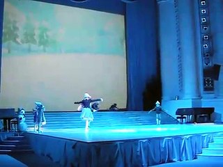 Premiere!!! Scene on  the skating rink in our new ballet "Snow Queen"