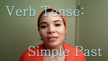 English Grammar Lesson: Simple Past   Most Frequent Irregular Verbs {subtitles, examples}