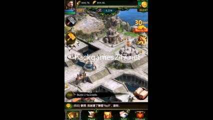 clash of kings hack unlimited gold triche astuce
