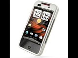 PDair Aluminum Metal Case for Verizon Wireless HTC Droid Incredible ADR6300 - Open (Silver)