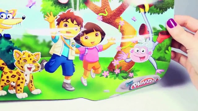 Play Doh Dora The Explorer Playdough Kit Hasbro Toys