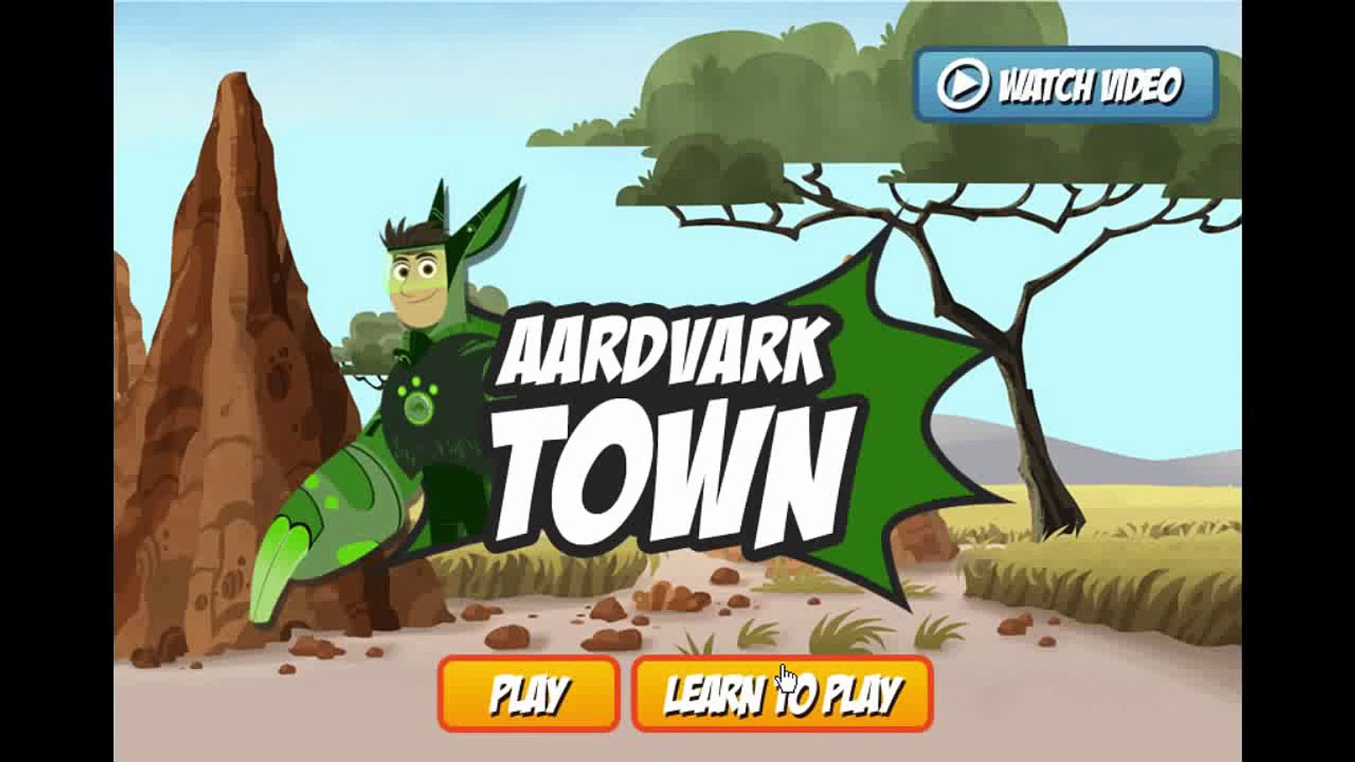 Wild Kratts Aardvark Town Cartoon Animation PBS Kids Game Play Walkthrough  - video Dailymotion
