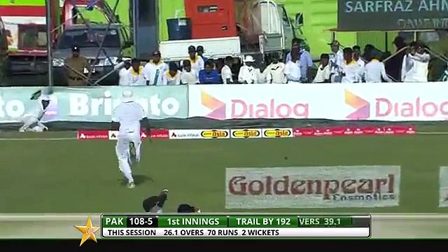 Sarfaraz Ahmed 96 - 1st Pakistani To Score Five Consecutive 50s Scores vs SL