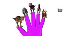 Finger Family Cartoon Dinosaurs For Children Nursery Rhymes | Dinosaurs Cartoon Finger Family Rhymes