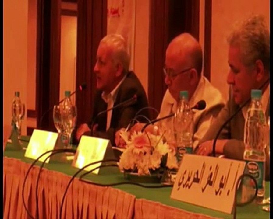 مؤتمر حالة الديمقراطية كلمة جلال عامر